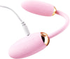 Arousique Rechargeable Dual-Headed Massager for Couples masssager Massager (Pink)