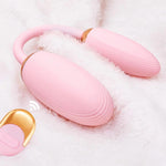 Arousique Rechargeable Dual-Headed Massager for Couples masssager Massager (Pink)