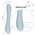 Arousique Rechargeable Body Massager Rechargeable Body Massager Massager (Sky blue)