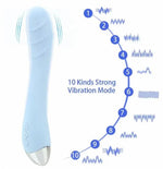 Arousique Rechargeable Body Massager Rechargeable Body Massager Massager (Sky blue)